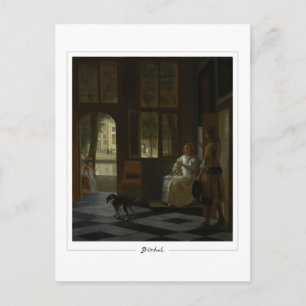Pieter de Hooch #1 - Fine Art Postcard