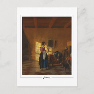 Pieter de Hooch #91 - Fine Art Postcard