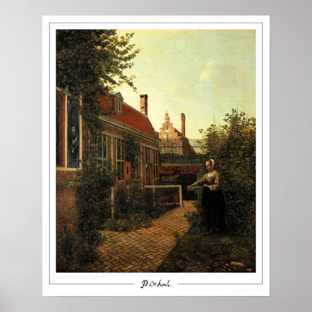 Pieter de Hooch Zedign Art Poster #5 (Front)