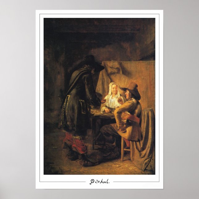 Pieter de Hooch Zedign Art Poster #77 (Front)