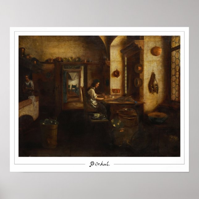 Pieter de Hooch Zedign Art Poster #85 (Front)