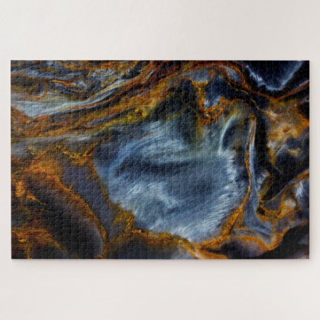 Pietersite Rock Jigsaw Puzzle (Horizontal)