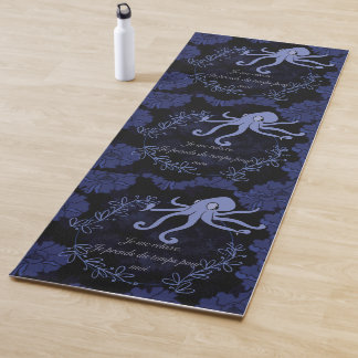 pieuvre yoga mat