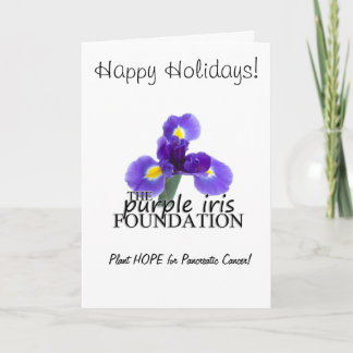 PIF Pancreatic Cancer Awareness Holiday Card