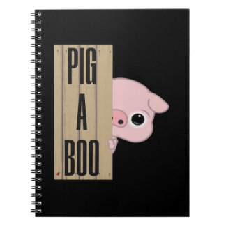 Pig A Boo Fence Notebook