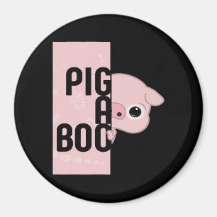 Pig A Boo Magnet