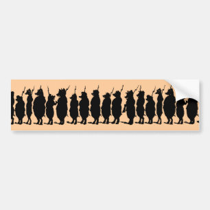 Pig Army Bumper Sticker
