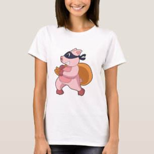 Pig as Runner T-Shirt