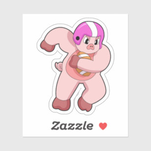 Pig at Football Sports