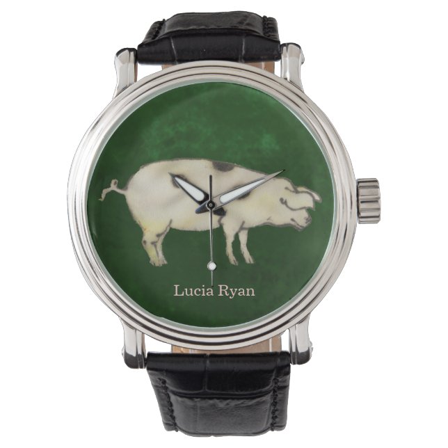 pig bacon hour watch (Front)