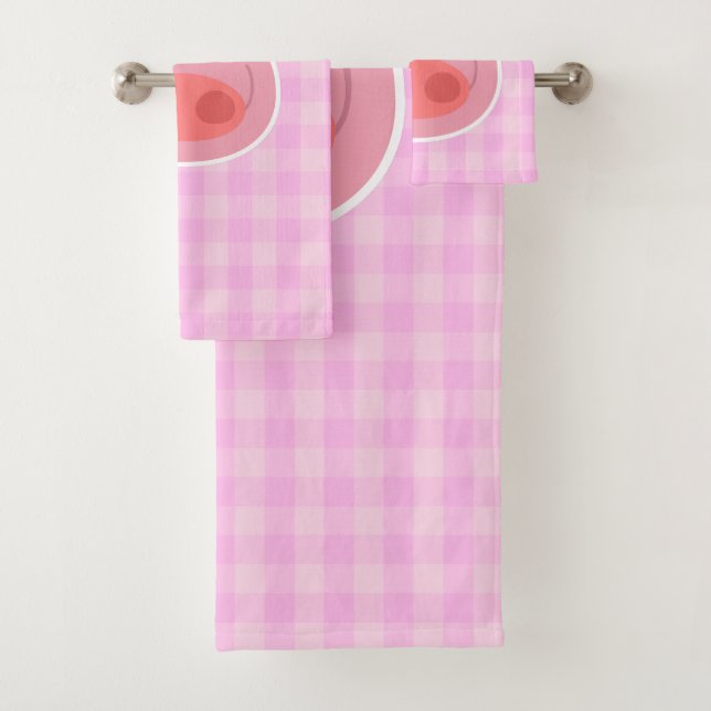 Pig Bath Towel Set (Insitu)