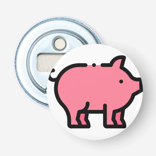 Pig Bottle Opener (Front)