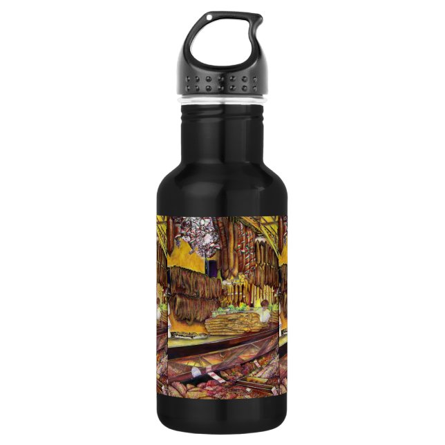 Pig, Budapest 532 Ml Water Bottle (Front)