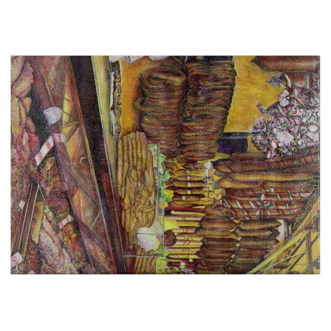 Pig, Budapest Cutting Board (Front)