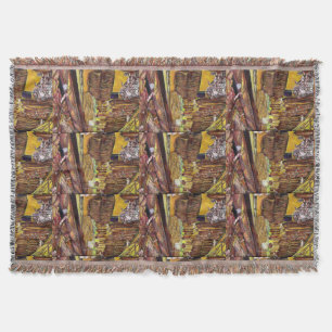 Pig, Budapest Throw Blanket