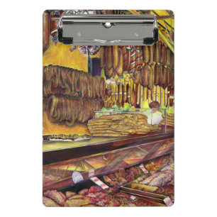 Pig, BudapestOriginal painting by well-seasoned Ne Mini Clipboard