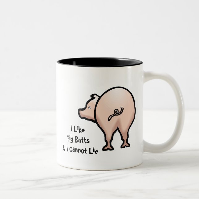 Pig Butts Mug (Right)