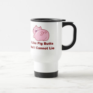 Pig Butts Travel Mug