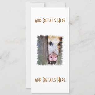 PIG CARD