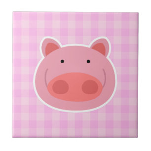 Pig Ceramic Tile