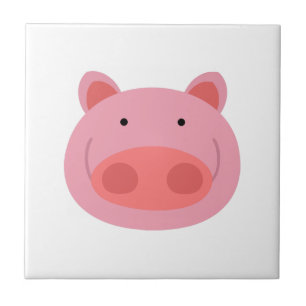 Pig Ceramic Tile