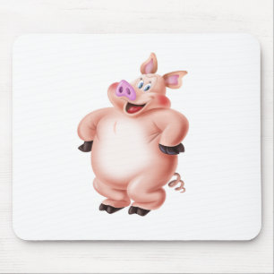 Pig, cerdo, porco, Schwein, cochon Mouse Pad