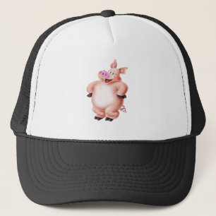 Pig, cerdo, porco, Schwein, cochon Trucker Hat