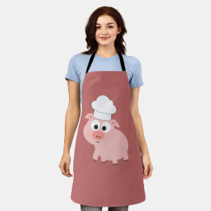 Pig Chef Apron