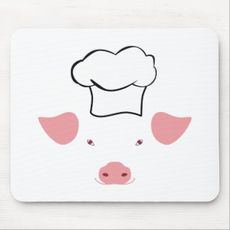 Pig Chef Mouse Pad