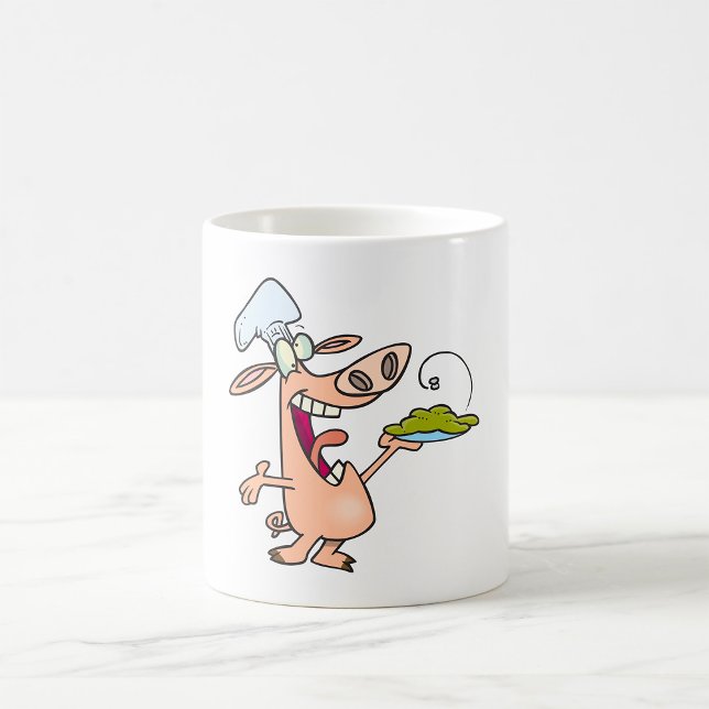 Pig Chef With Food Coffee Mug (Creator Uploaded)