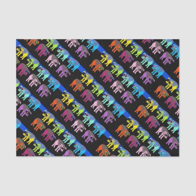 Pig Chinese New Year 2019 Pop Tissue Paper (Front)