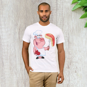 Pig Cooking Meat T-Shirt