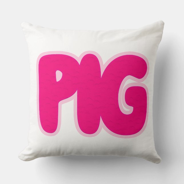 Pig Cushion (Front)