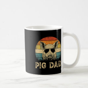 Pig Dad Pig Lovers Daddy Father's Day  Coffee Mug