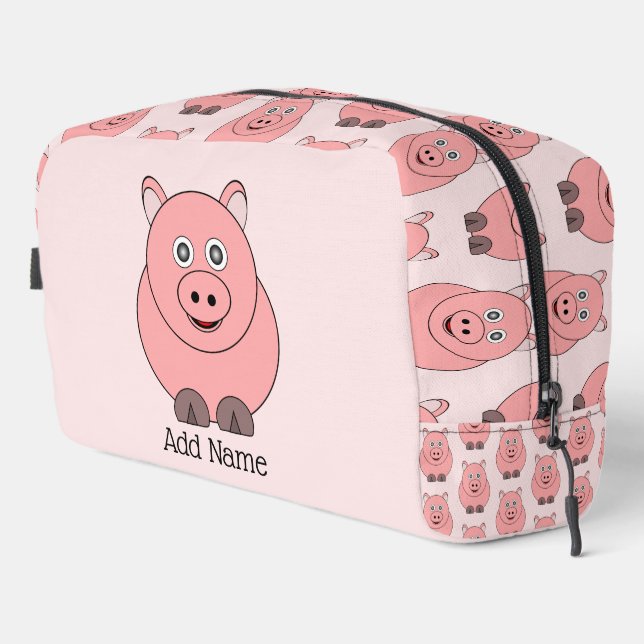 Pig Design Personalised Dopp Kit (Right Corner)