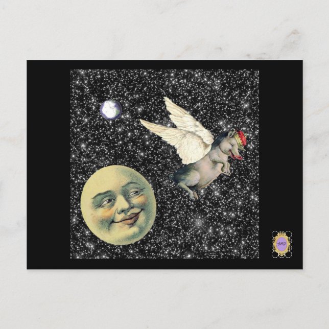 Pig Dreams Postcard (Front)