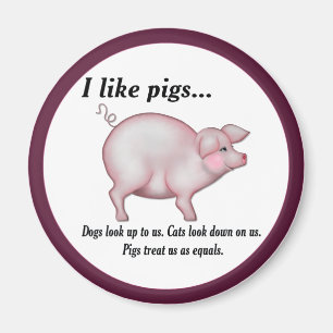Pig Equality Magnet