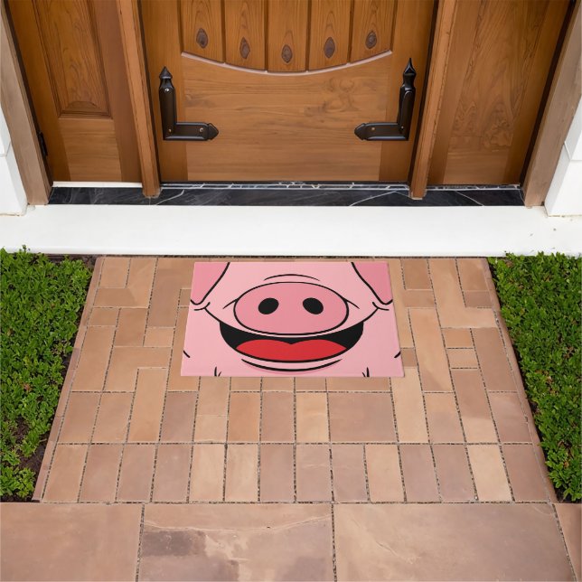 Pig Face Doormat (Outdoor)