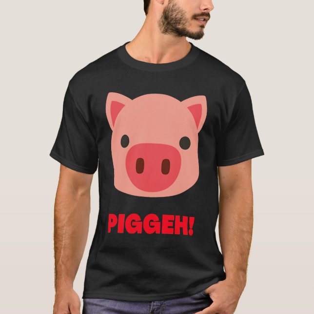 Pig Face  Halloween Costume Infant Kids Adult T-Shirt (Front)