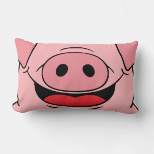 Pig Face Lumbar Cushion