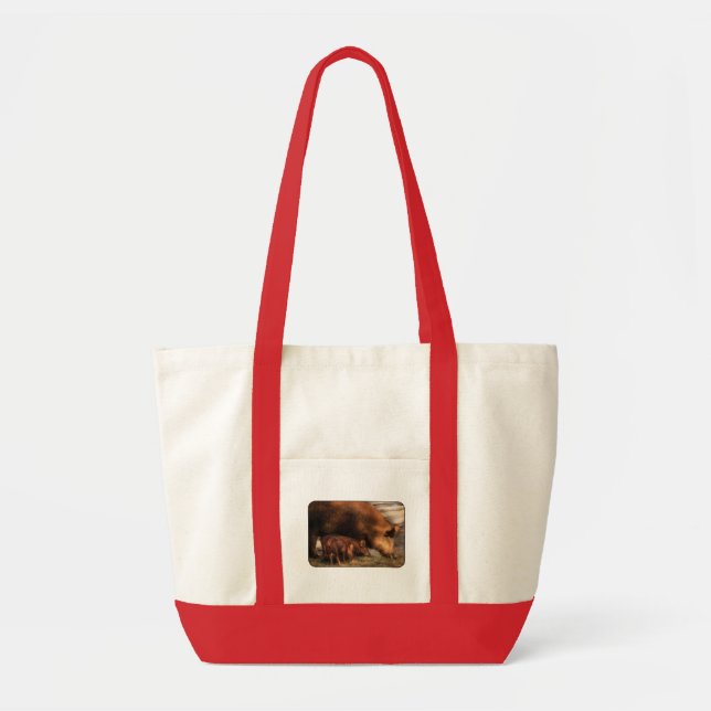Pig - Family Bonds Tote Bag (Front)