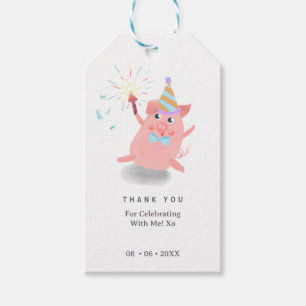 PIG Farm Animals Pig Barnyard Gift Tags