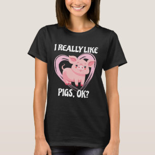 Pig Farm Bacon Pink Piggy 2 T-Shirt