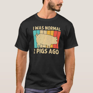Pig For Men Women Bacon Animal Swine Farmer Pigs T-Shirt