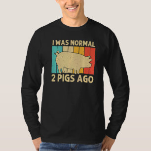 Pig For Men Women Bacon Animal Swine Farmer Pigs T-Shirt