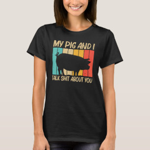Pig For Men Women Pig Farmer Farm Farming 1 T-Shirt