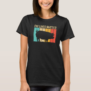 Pig For Men Women Pig Farmer Farm Farming T-Shirt