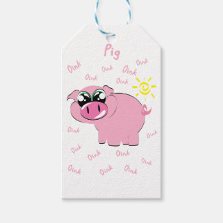 pig gift tags