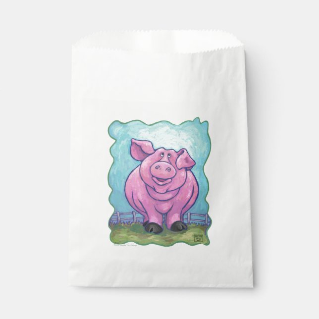 Pig Gifts & Accessories Favour Bag (Front)