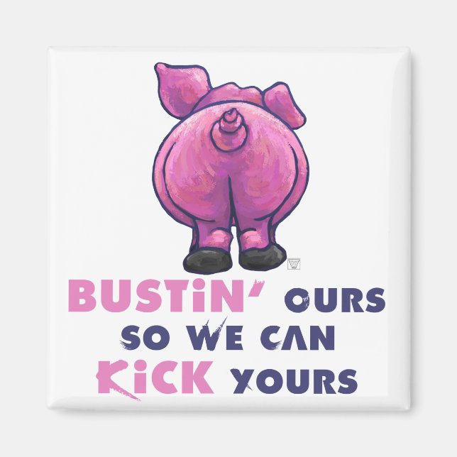 Pig Gifts & Accessories Magnet (Front)